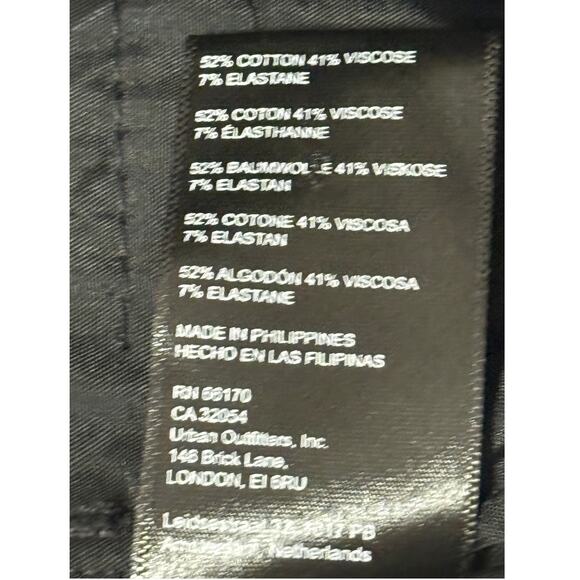 Maeve by Anthropologie Straight Leg Trousers, Black, Size 6 - Picture 7 of 7